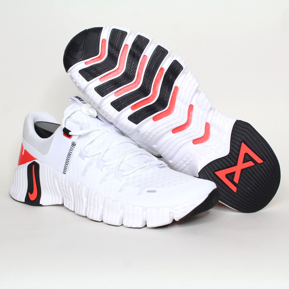 Nike Other - Nike Free Metcon 5 'White Bright Crimson' DV3949-100 Men's Shoes Size 13 New